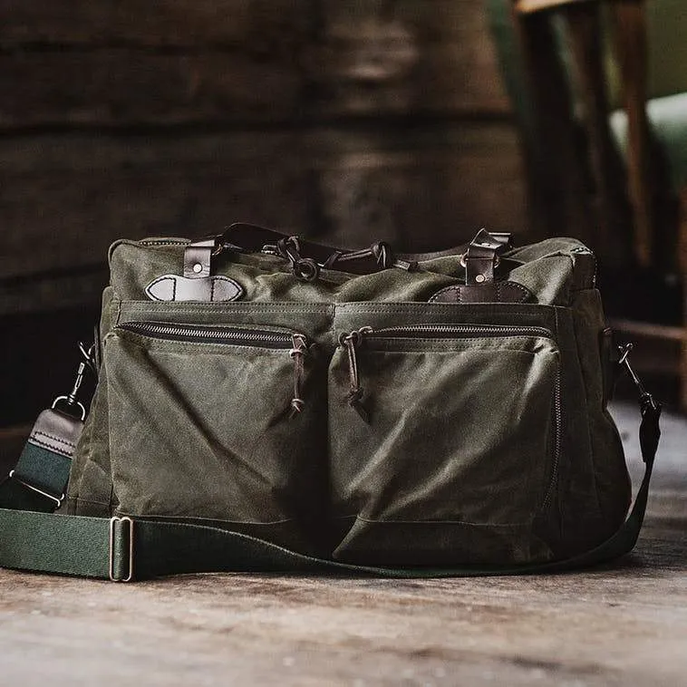 48-hour Tin Cloth Duffle Bag, Ottergreen