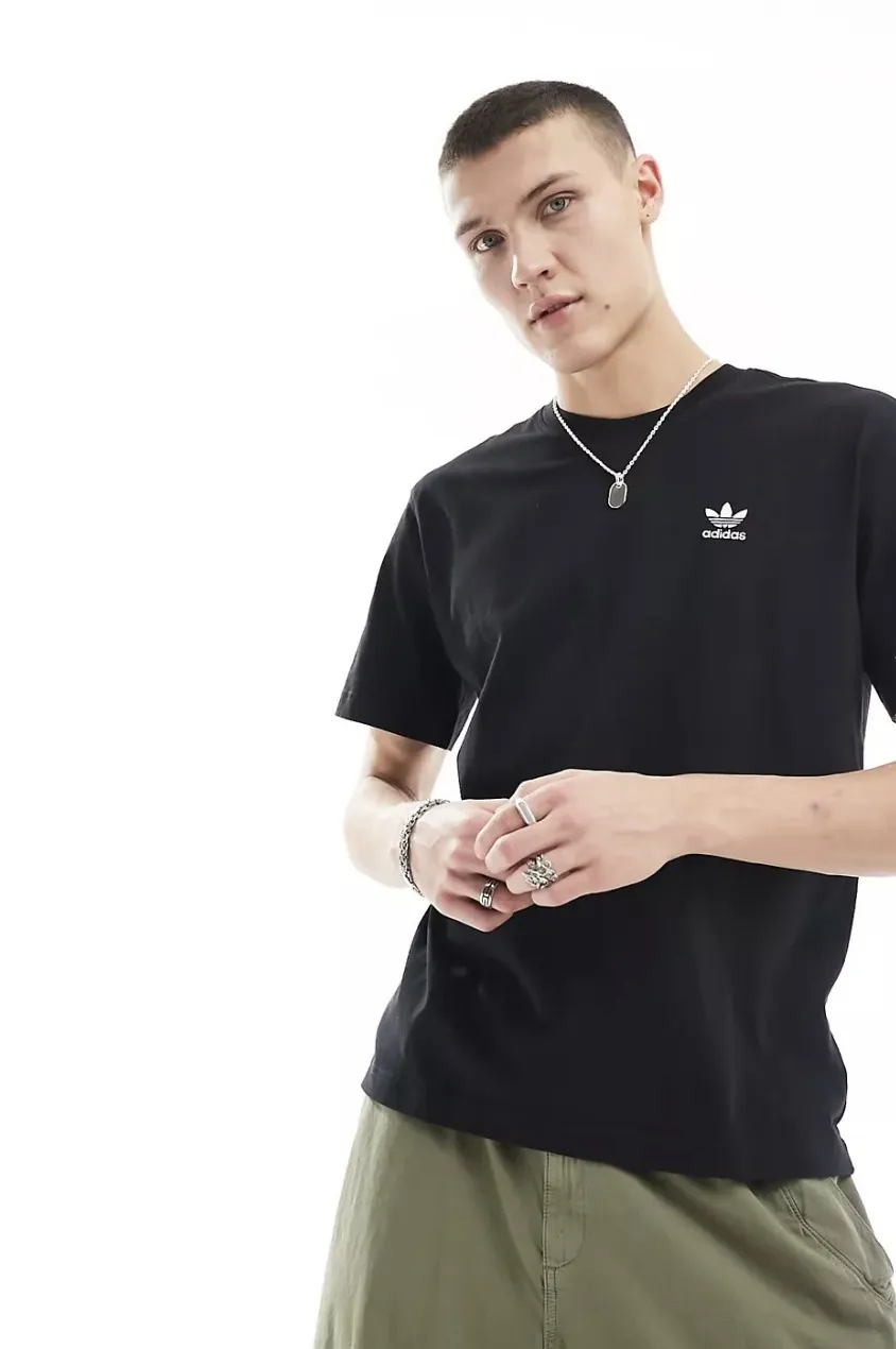 adidas  |Pullovers Unisex Street Style Plain Short Sleeves Logo