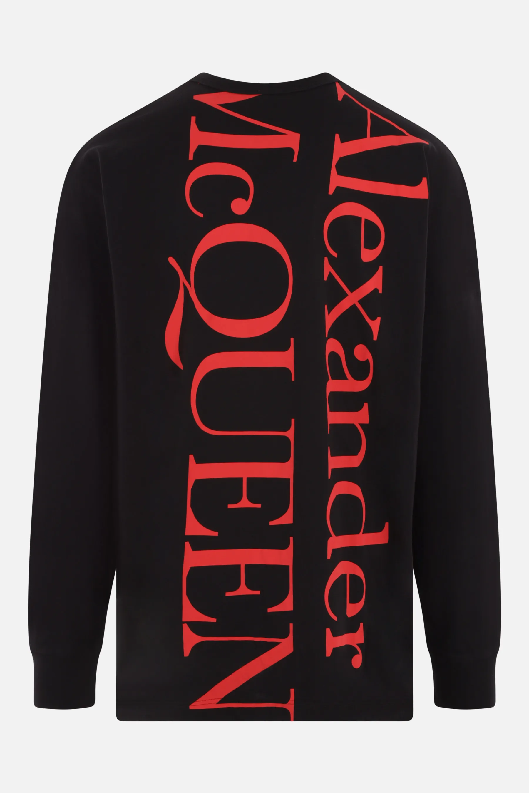 alexander mcqueen  |Crew Neck Long Sleeves Plain Long Sleeve T-shirt Logo