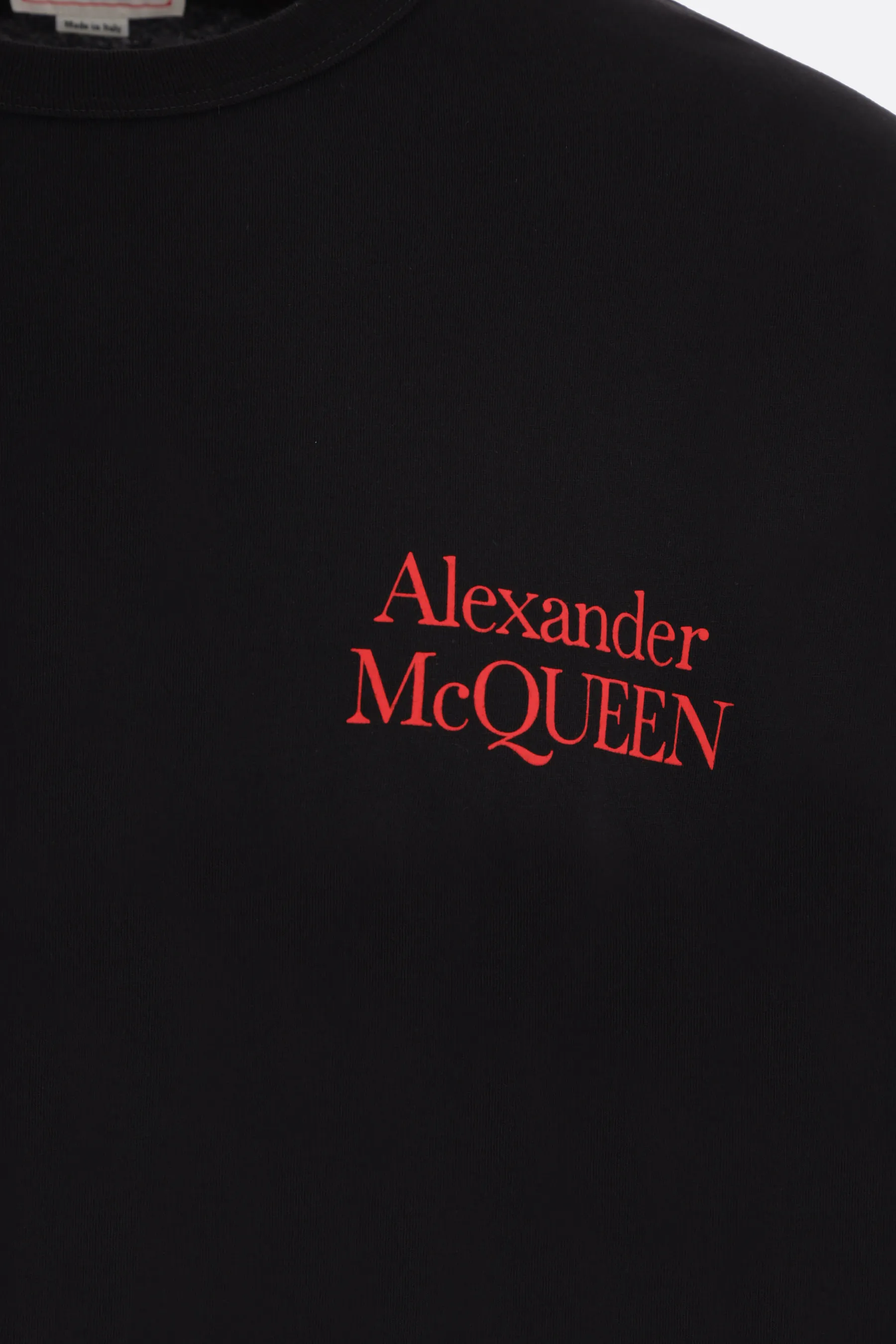 alexander mcqueen  |Crew Neck Long Sleeves Plain Long Sleeve T-shirt Logo