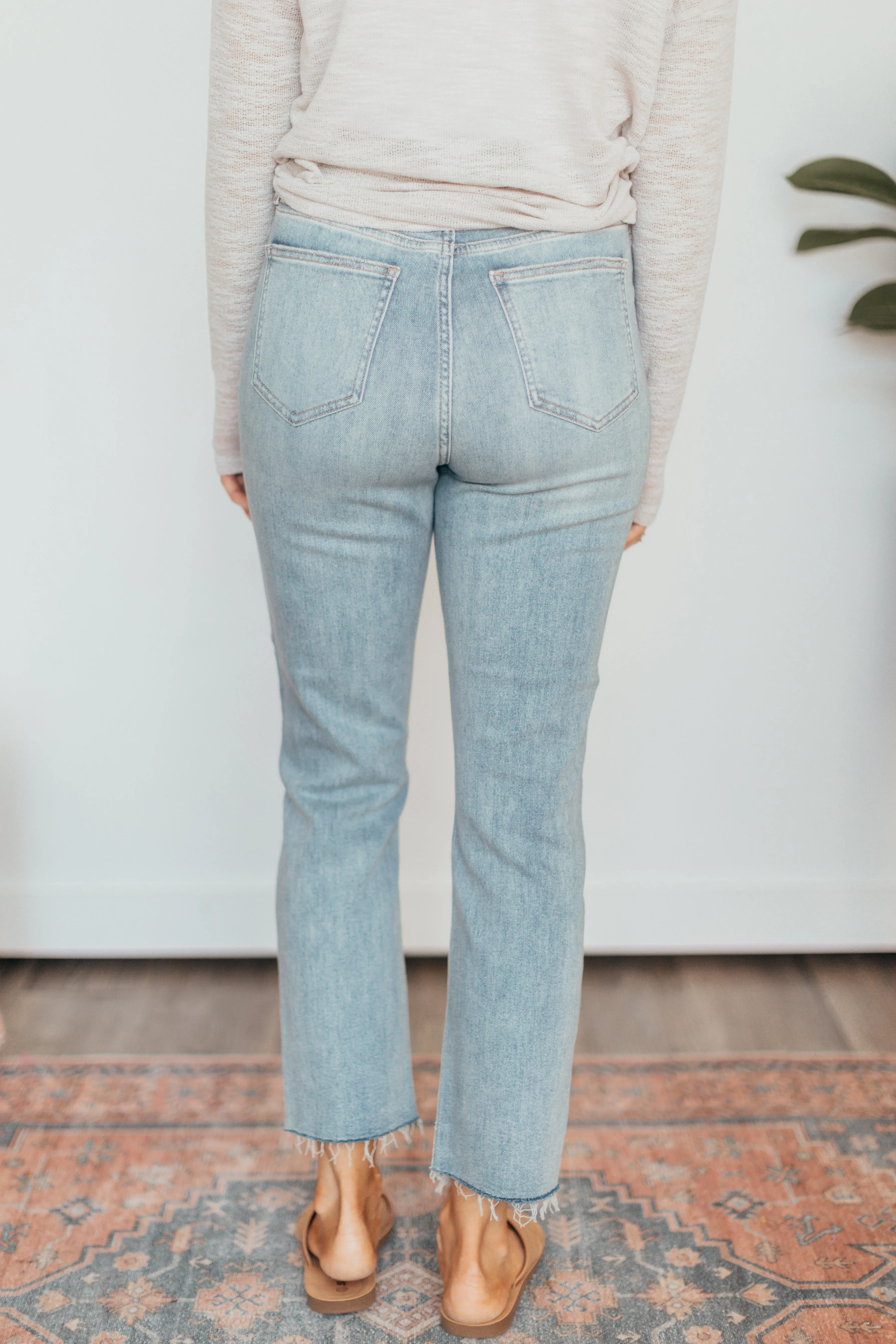 Ally Ultra High Rise Straight Jean