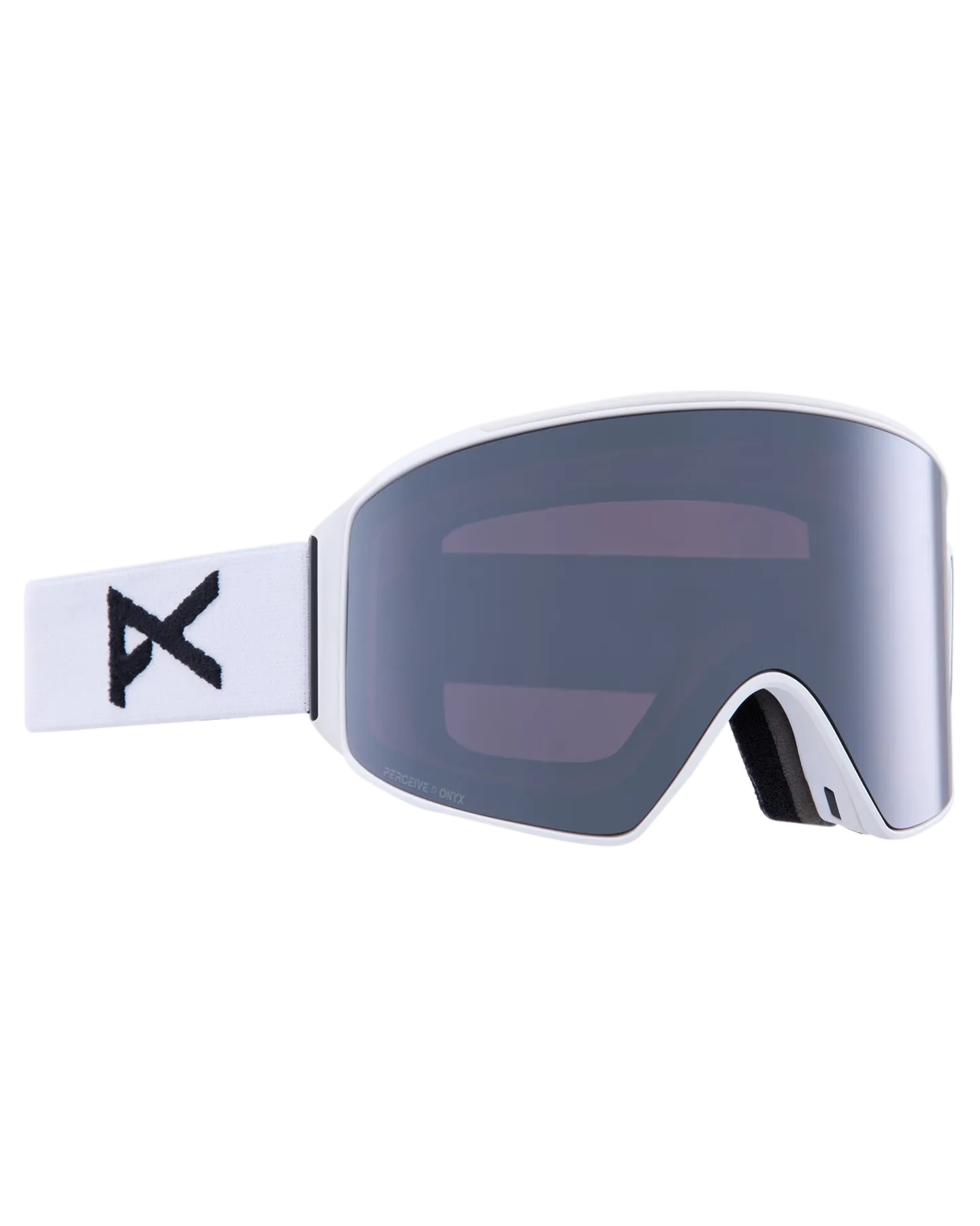 Anon M4 Cylindrical Low Bridge Snow Goggles + Bonus Lens + Mfi Face Mask - Smoke/Perceive Sunny Onyx Lens