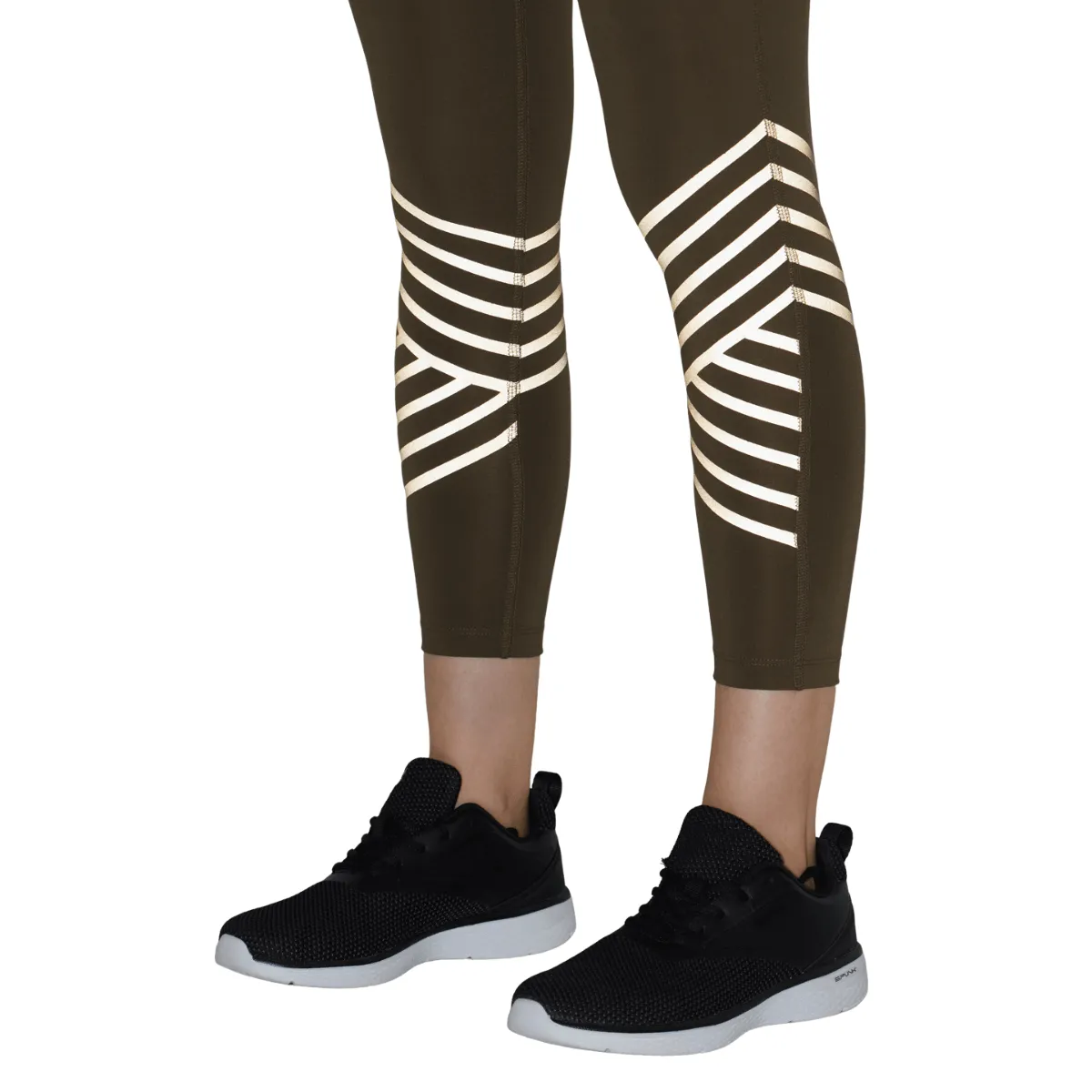 Athena Reflective Leggings Olive