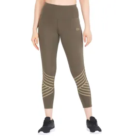 Athena Reflective Leggings Olive