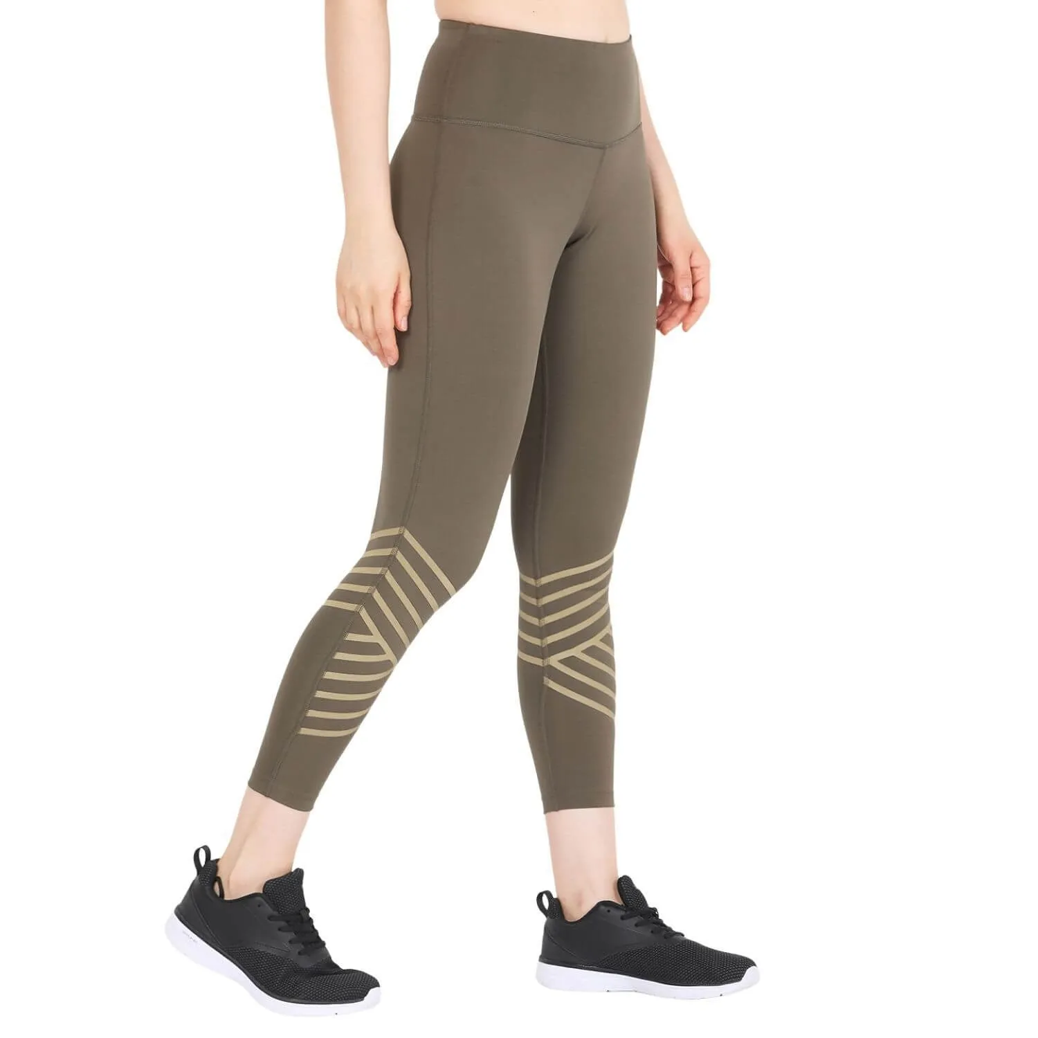 Athena Reflective Leggings Olive