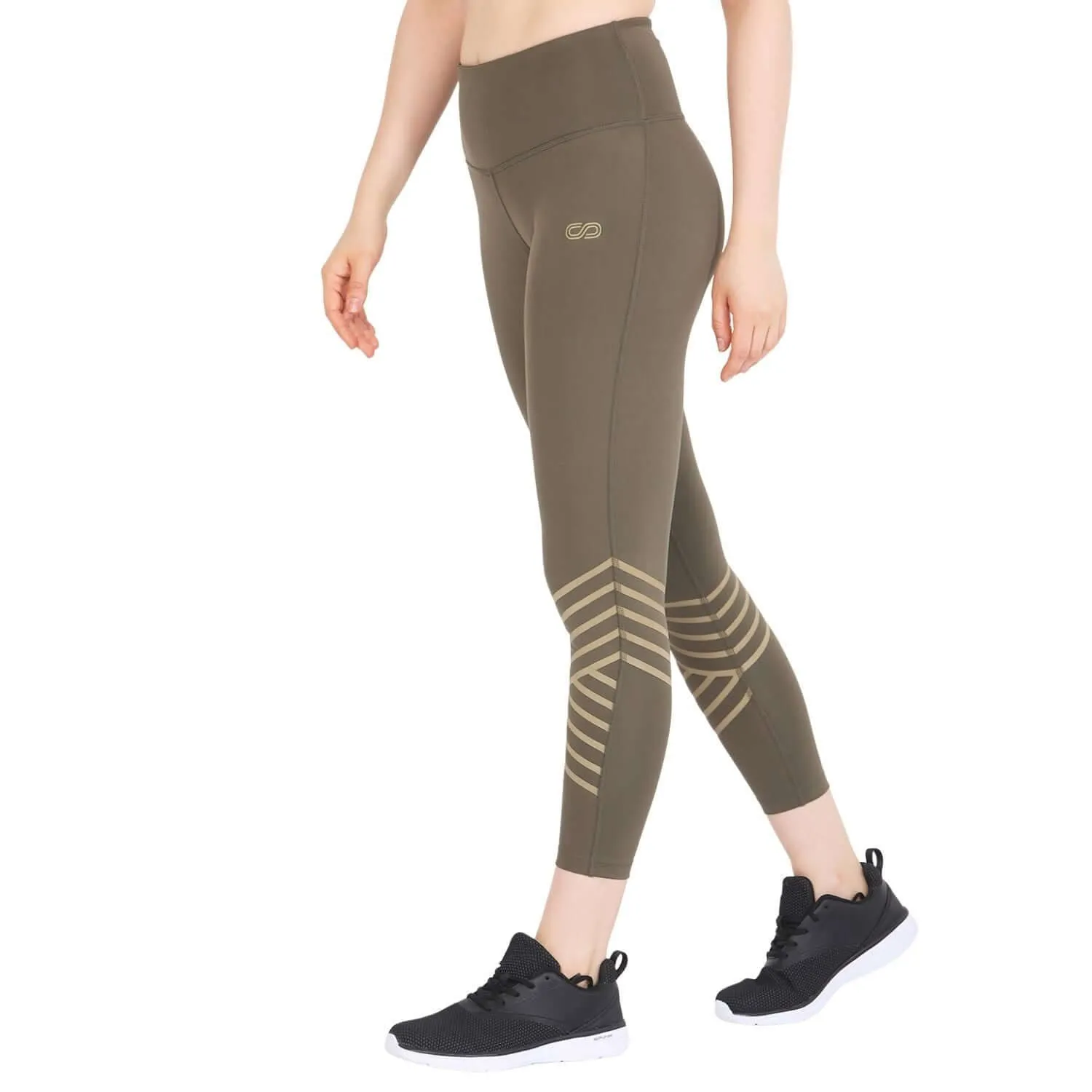 Athena Reflective Leggings Olive