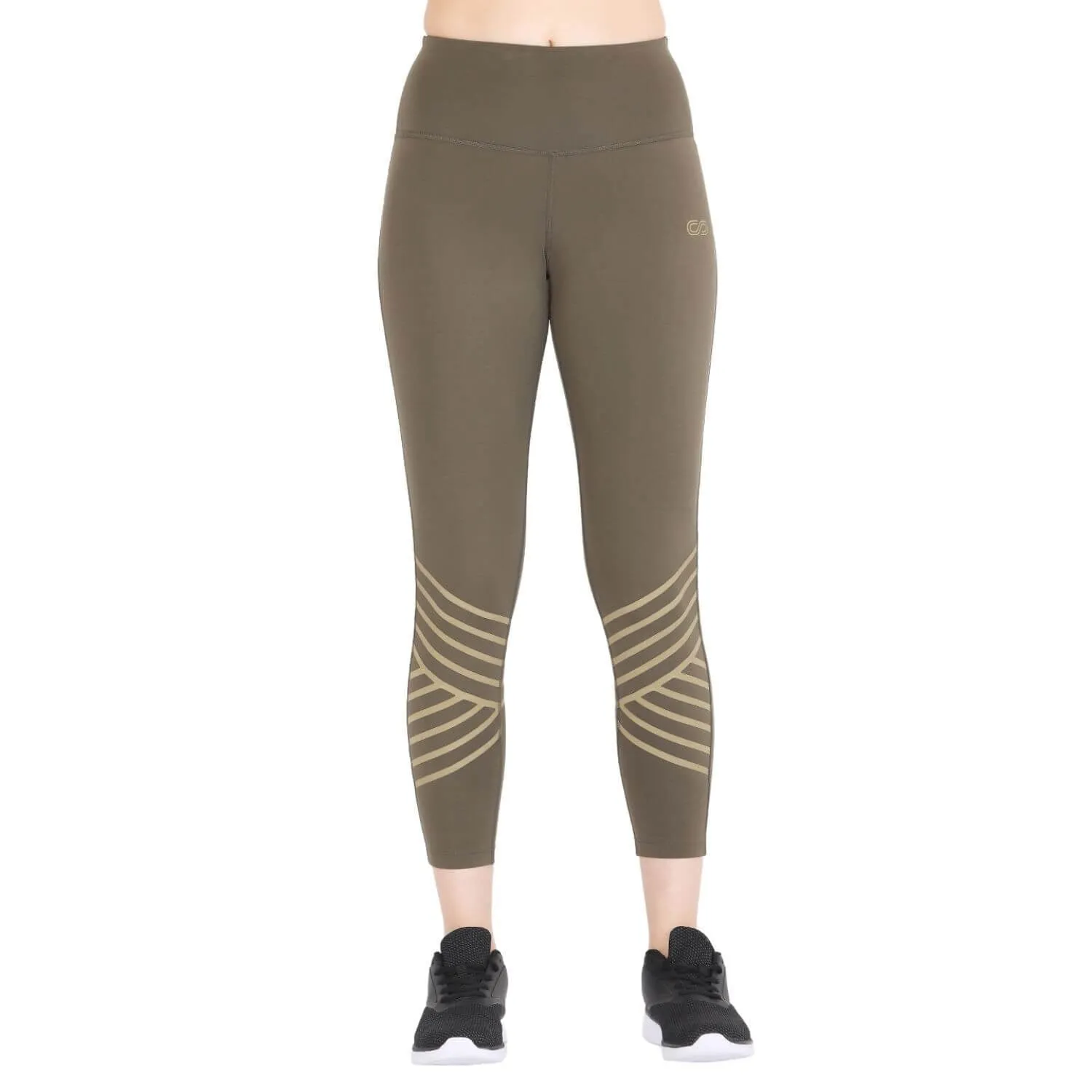 Athena Reflective Leggings Olive