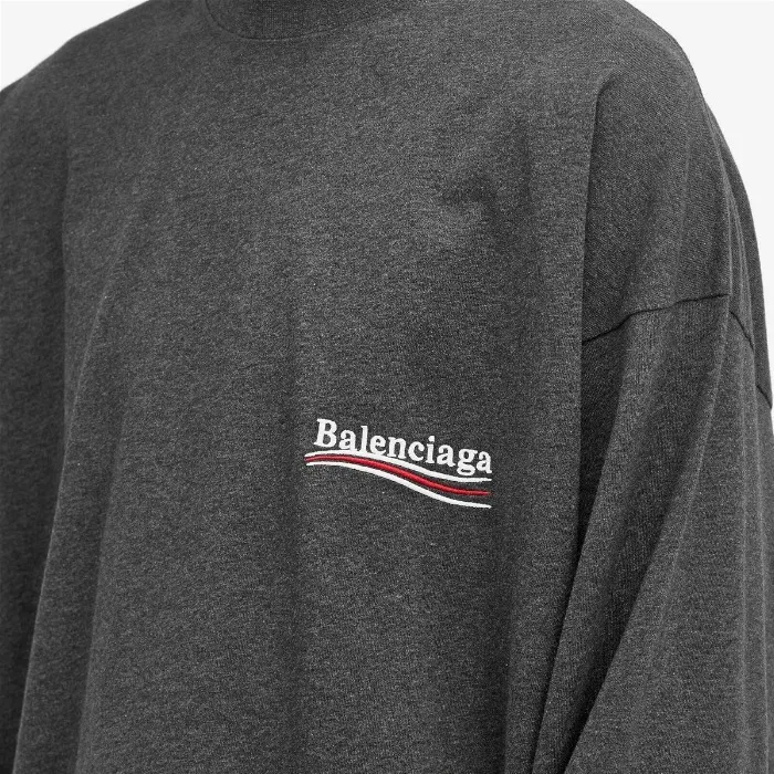 BALENCIAGA  |Crew Neck Unisex Long Sleeves Cotton Long Sleeve T-shirt