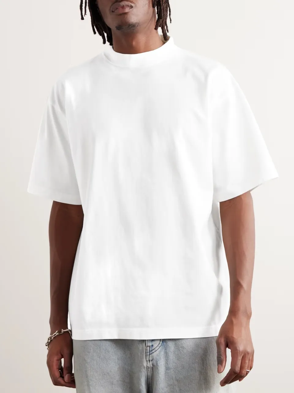 BALENCIAGA  |Pullovers Unisex Street Style Plain Cotton Short Sleeves