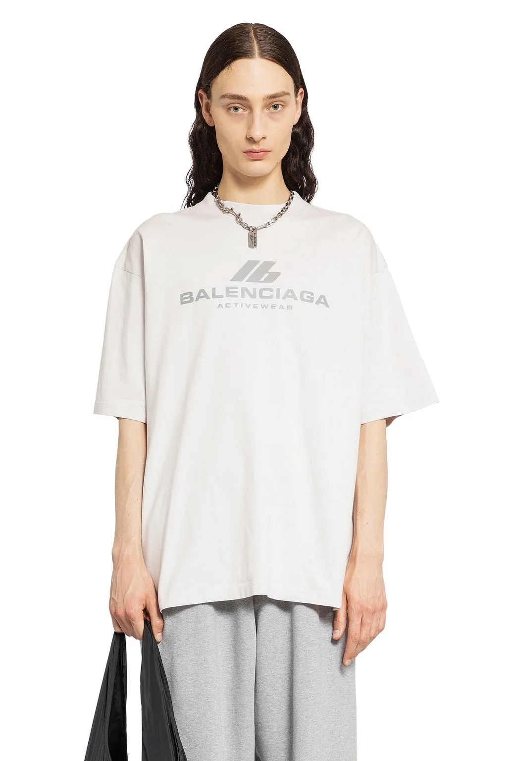 Balenciaga - T Shirt white Actiwear Fit Medium