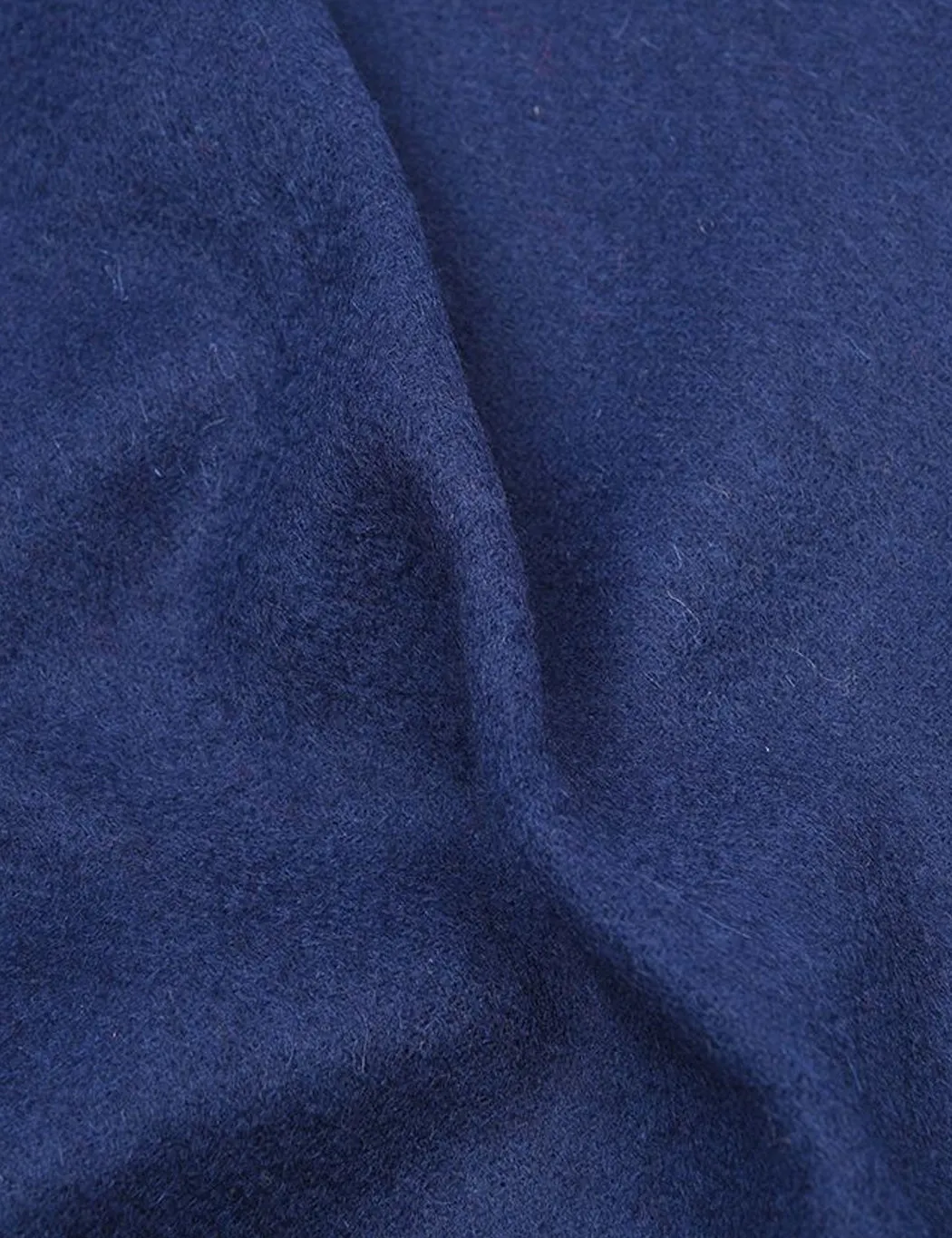 Barbour Plain Lambswool Scarf - Navy Blue