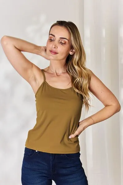 Basic Round Neck Slim Cami