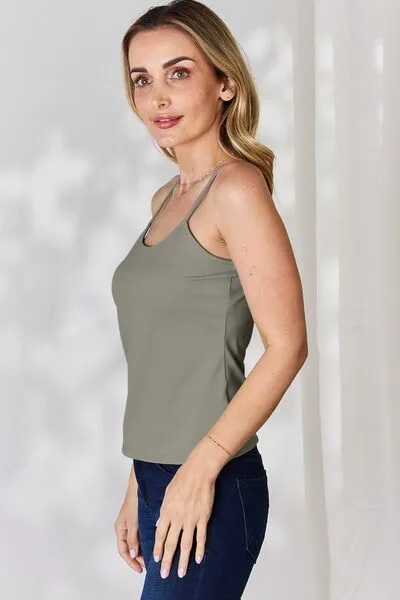 Basic Round Neck Slim Cami