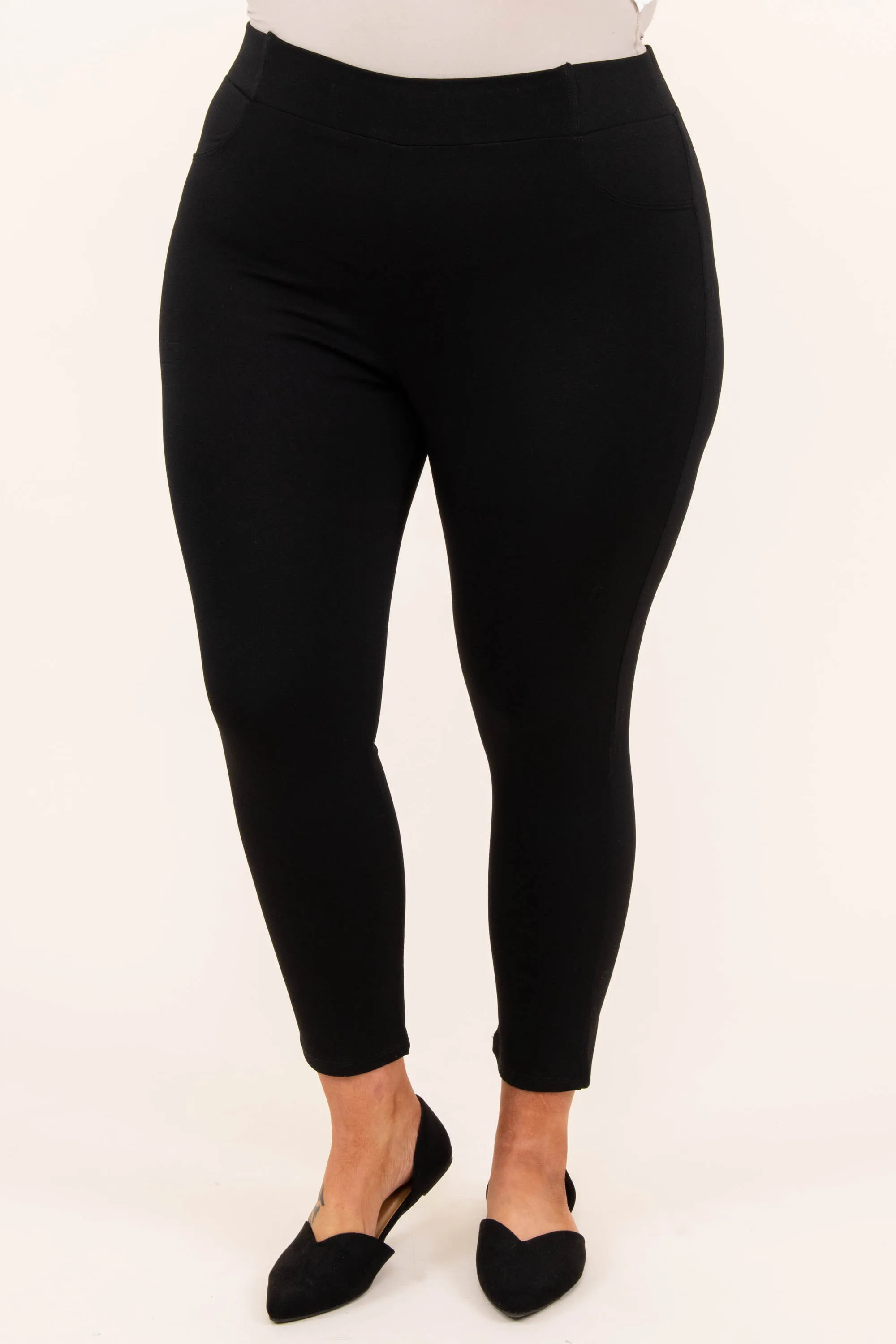 Business Lady Pants, Black