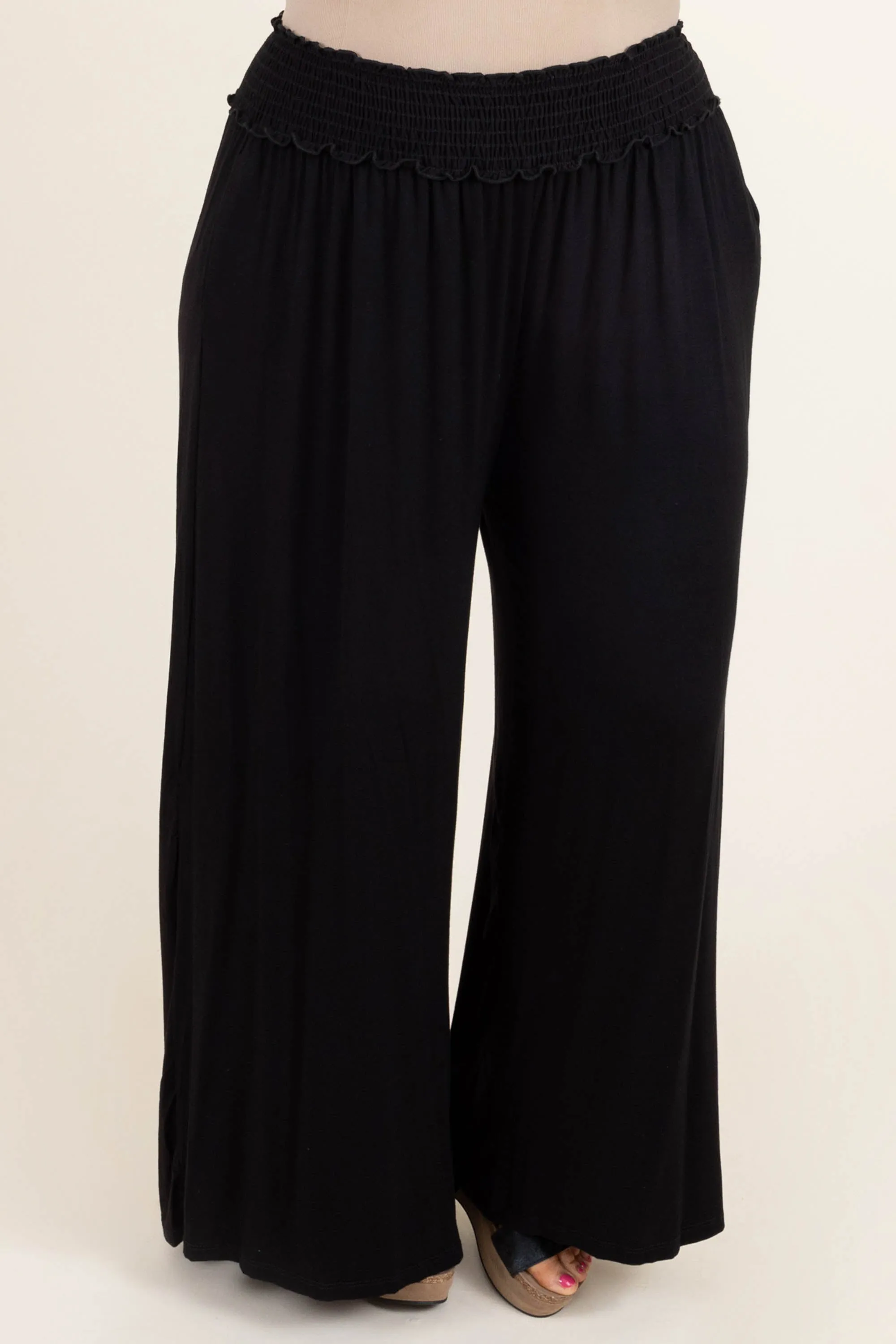 Business Lunch Pants, Black