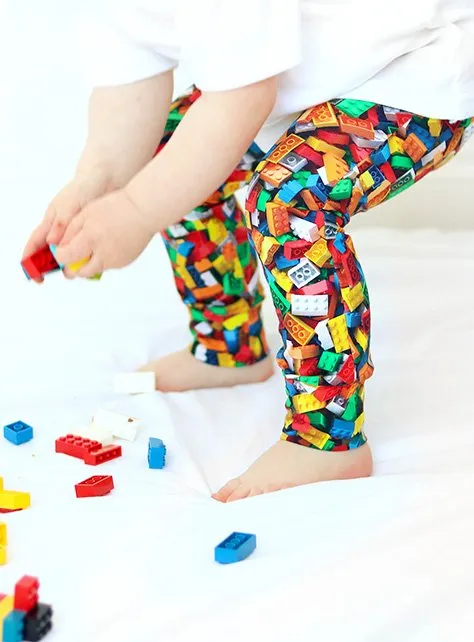 Buy FRED & NOAH Bricks Leggings 2-3 Years | Trousers and leggings | Tu