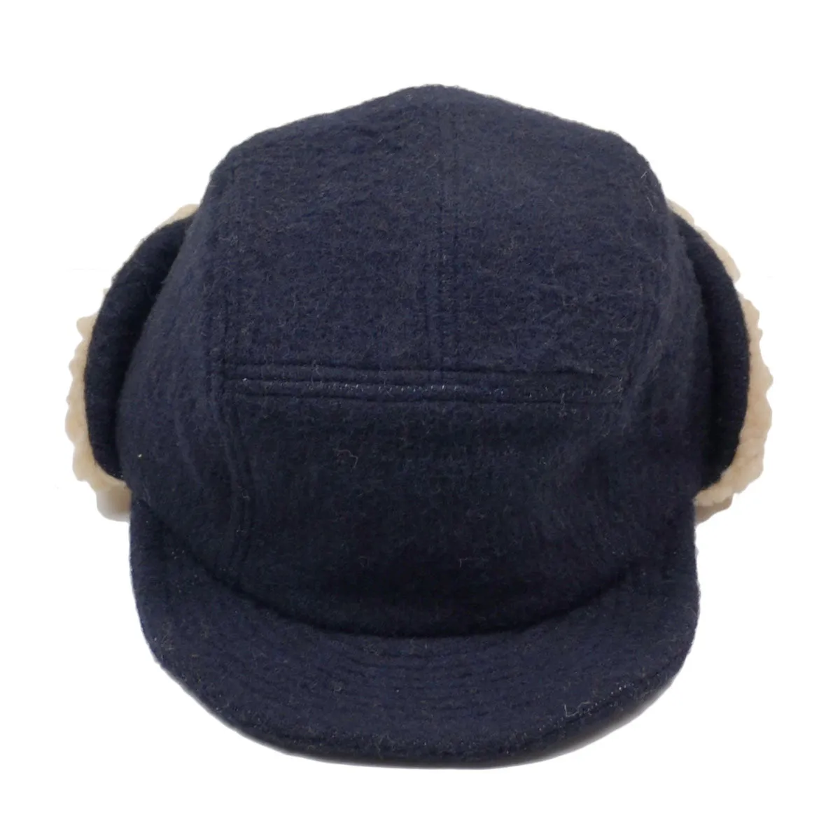 cableami - Army Shaggy Cloth Cap - Navy