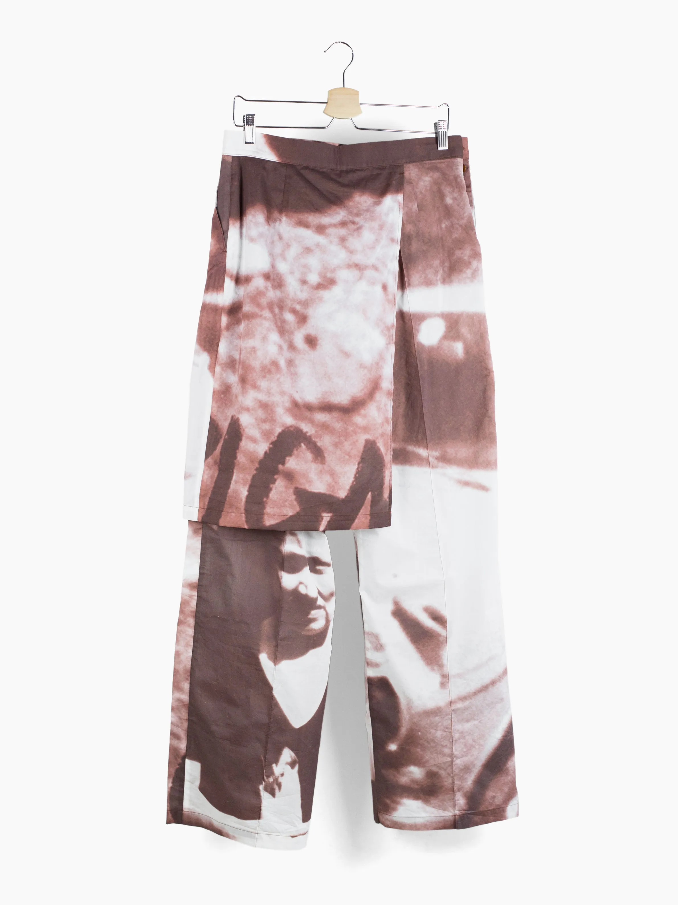 Camilla Damkjaer SS21 Printed Apron Wide Trousers