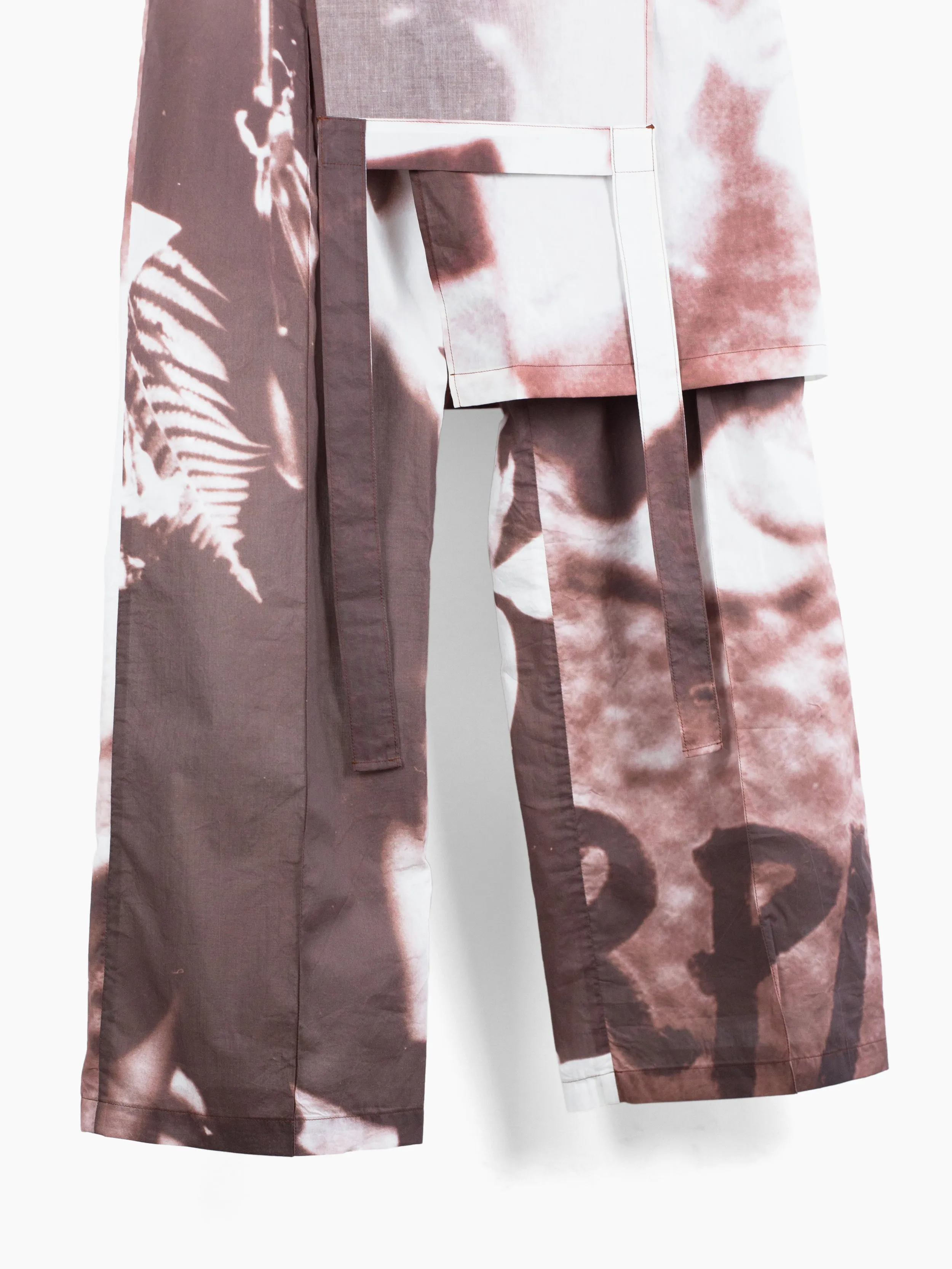 Camilla Damkjaer SS21 Printed Apron Wide Trousers