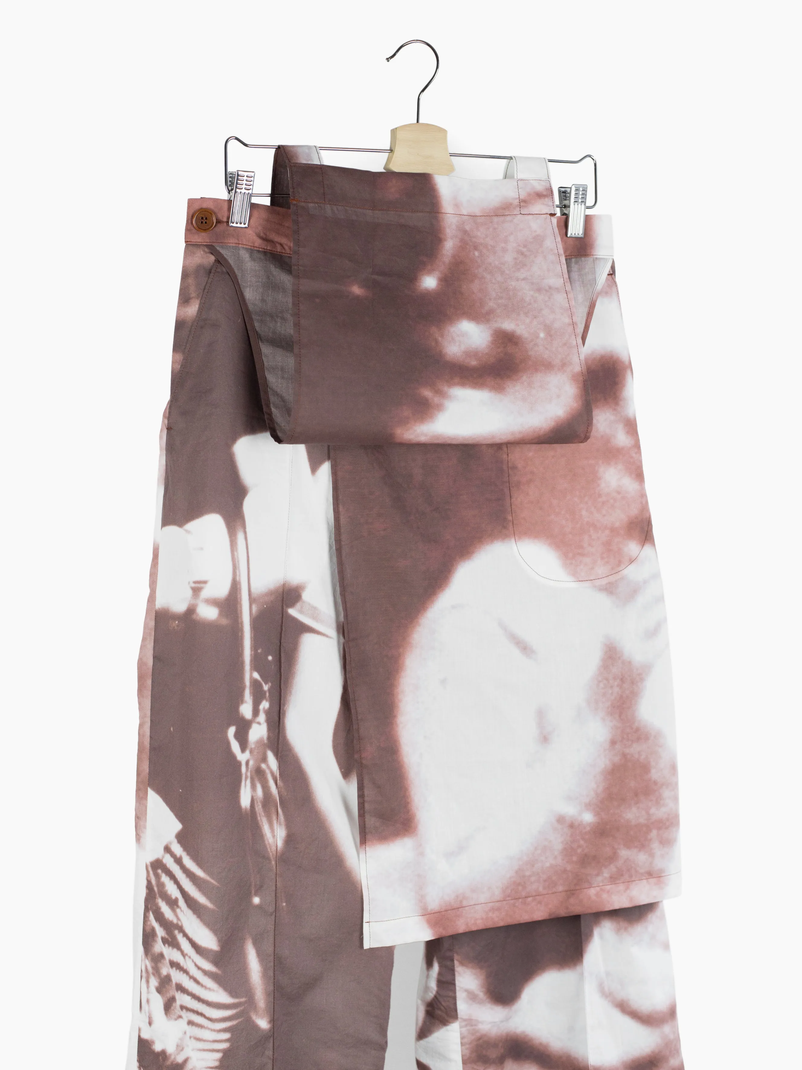 Camilla Damkjaer SS21 Printed Apron Wide Trousers