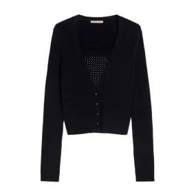 CARDIGAN ORIONE Donna Nero