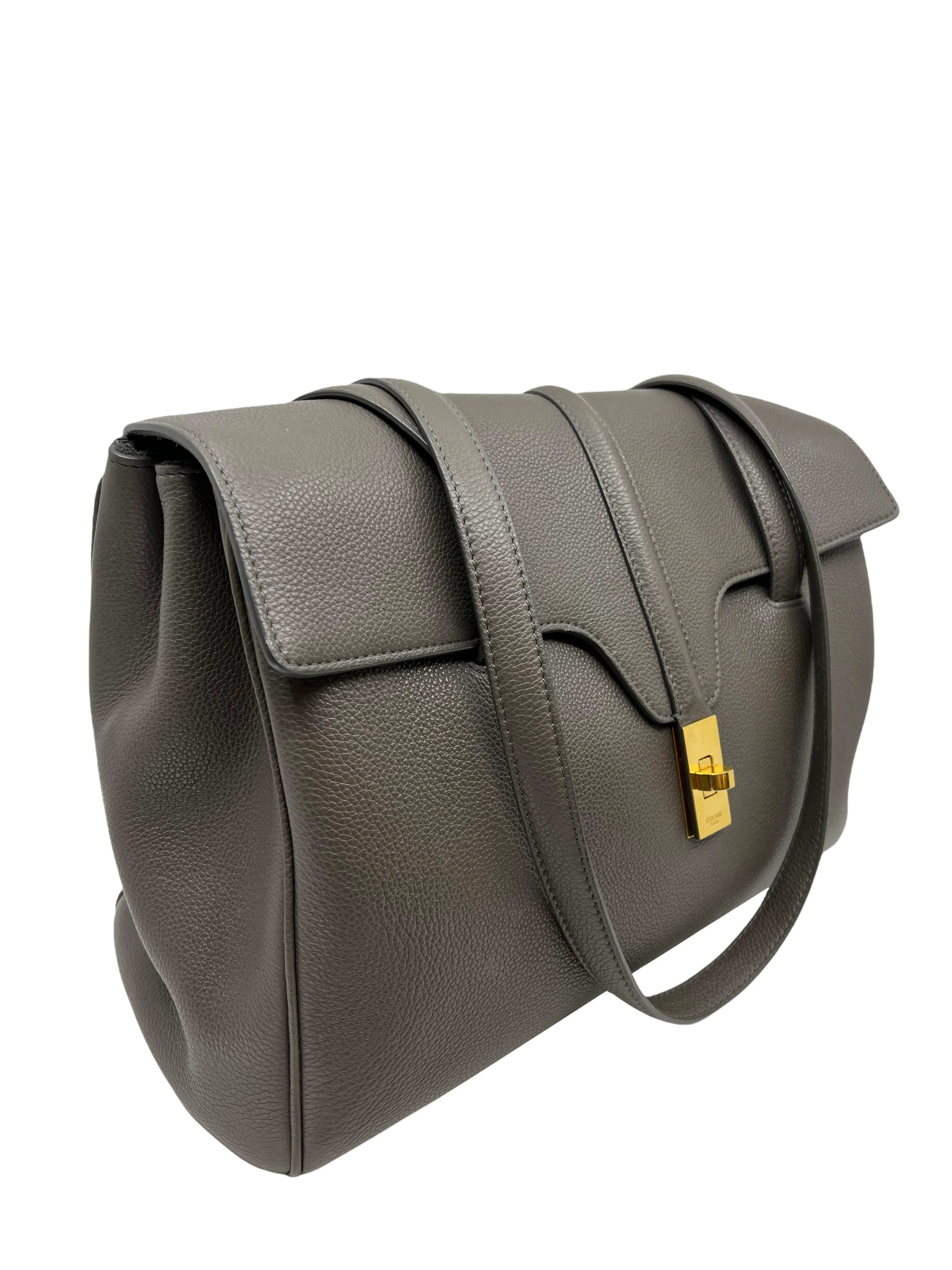 CELINE Grained Calfskin Medium Soft 16 Bag