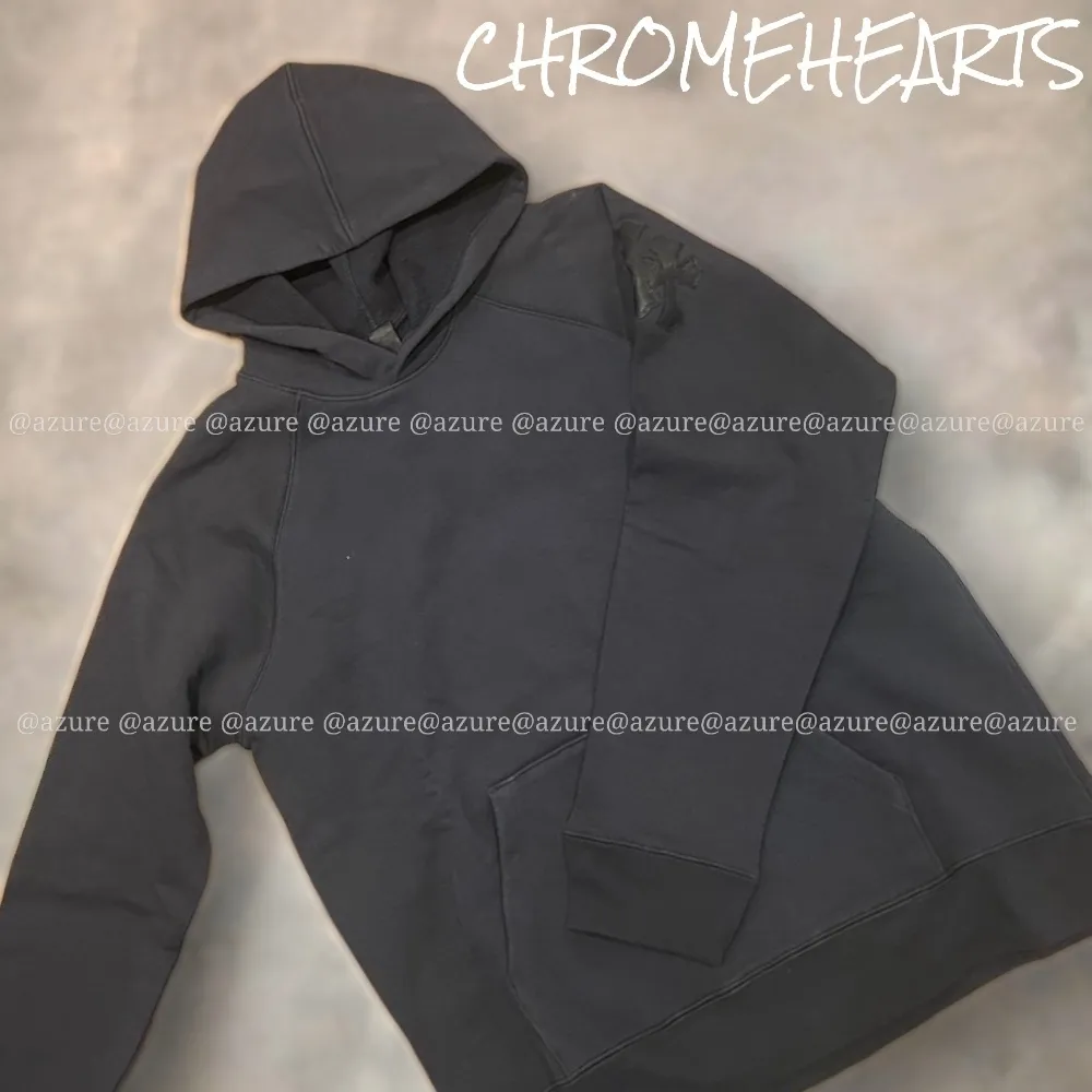 CHROME HEARTS  |Pullovers Unisex Street Style Long Sleeves Plain