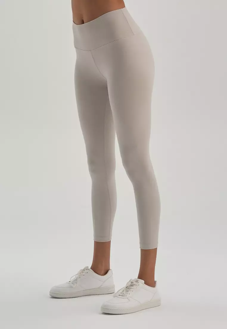 DAGİ Grey Legging, Slim Fit, Activewear for Women