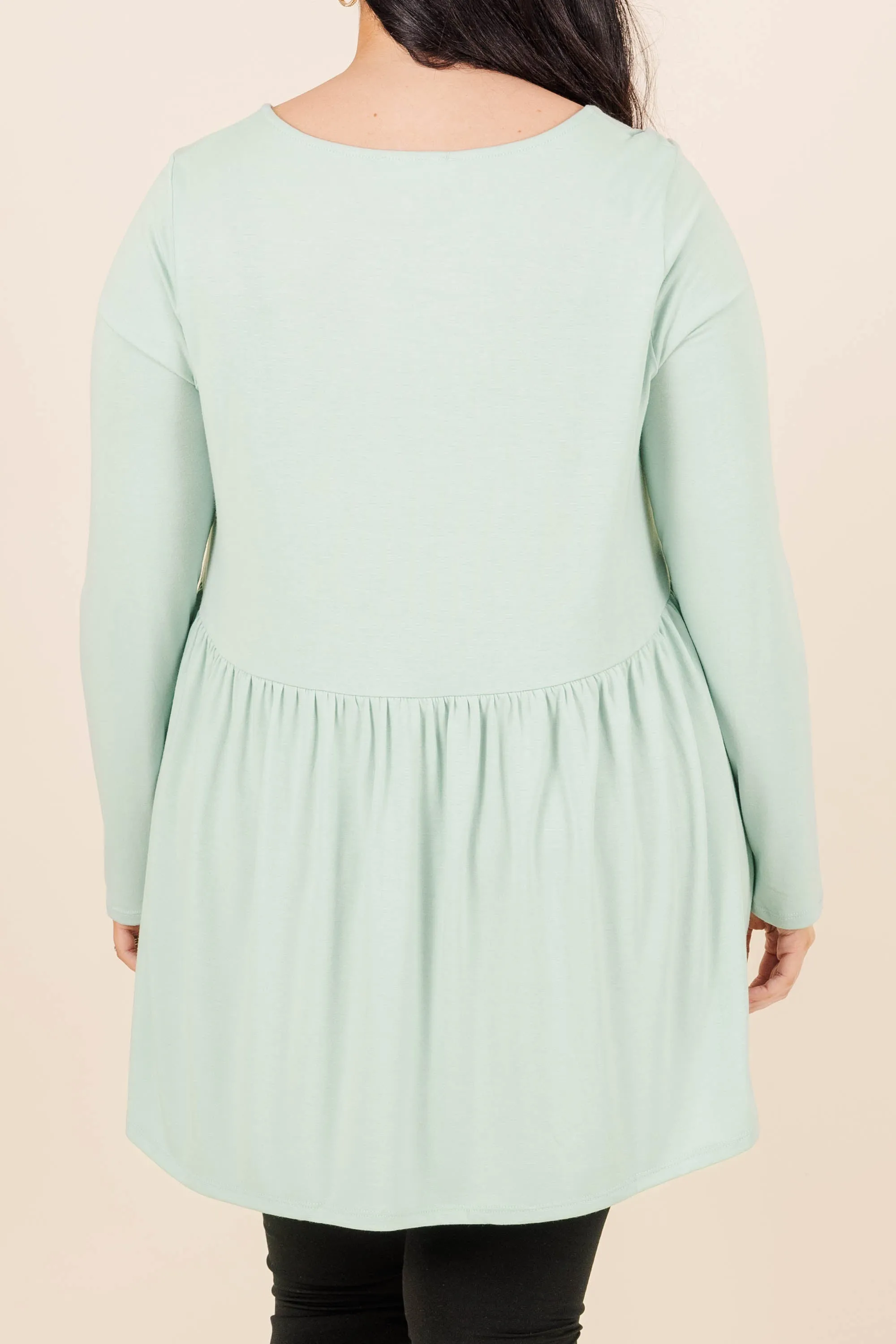 Dear My Love Top, Light Green