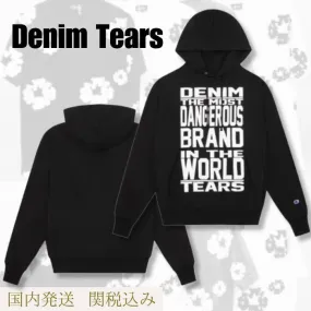 Denim Tears  |Pullovers Unisex Street Style Long Sleeves Cotton Logo