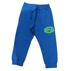 Diesel Pants Logo Blue