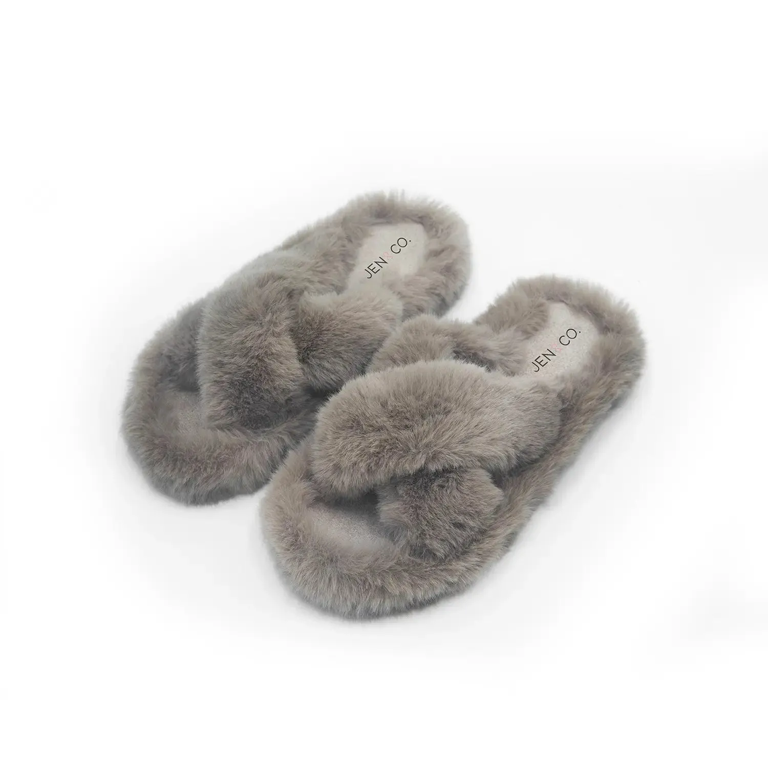 Drew Criss-Cross Slipper with Trim