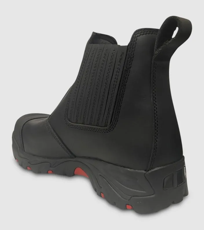 ergonx safety boots slip on (hydrogen) (2e wide) mens