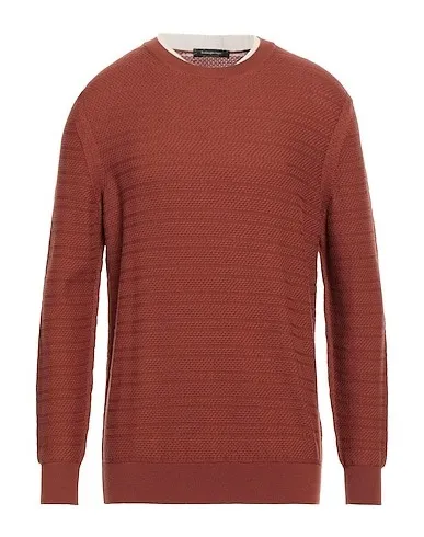 Ermenegildo Zegna  |Pullovers Wool Long Sleeves Plain Oversized Luxury Sweaters