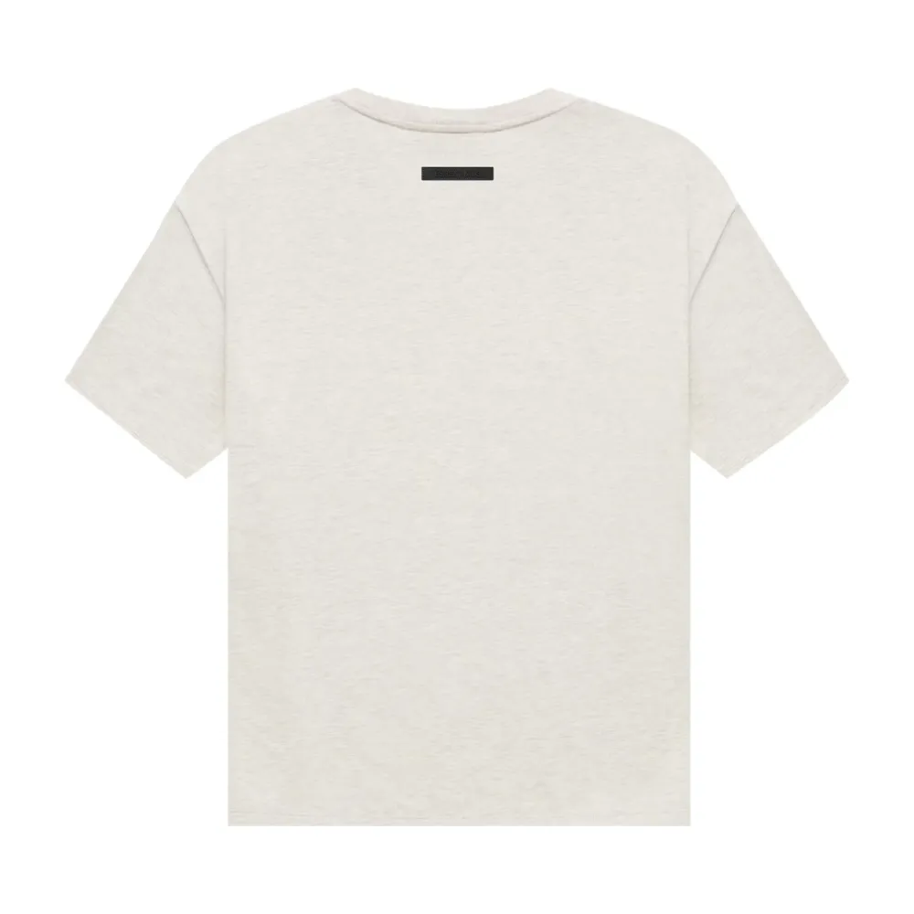 Fear of God ESSENTIALS Short Sleeve Tee 'Light Heather Oatmeal'