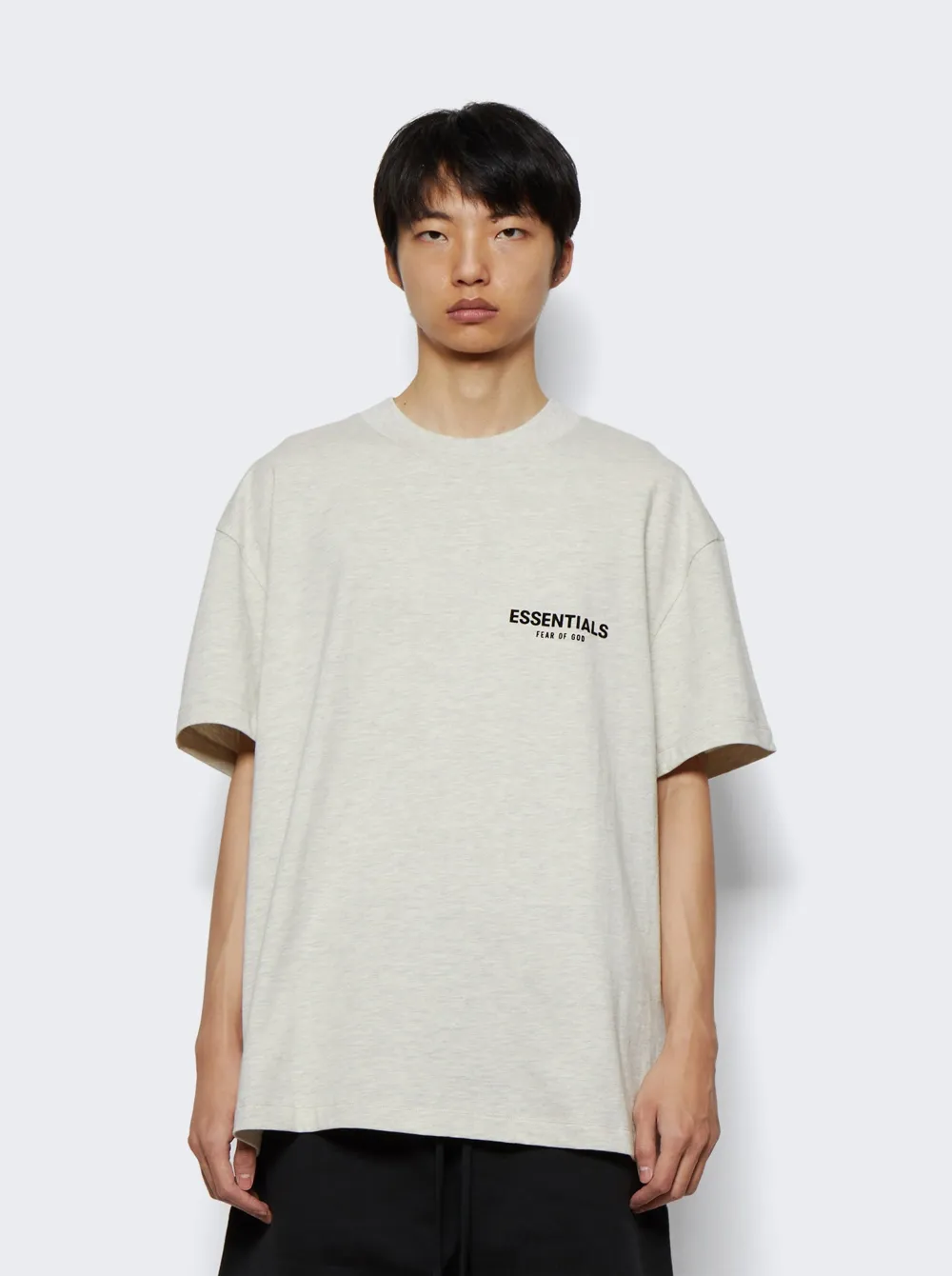 Fear of God ESSENTIALS Short Sleeve Tee 'Light Oatmeal'