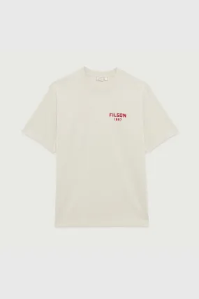 Filson T-shirt Frontier Graphic Ghiaccio Uomo