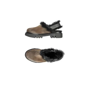 Fur Clogs Pony Sfumato Olive