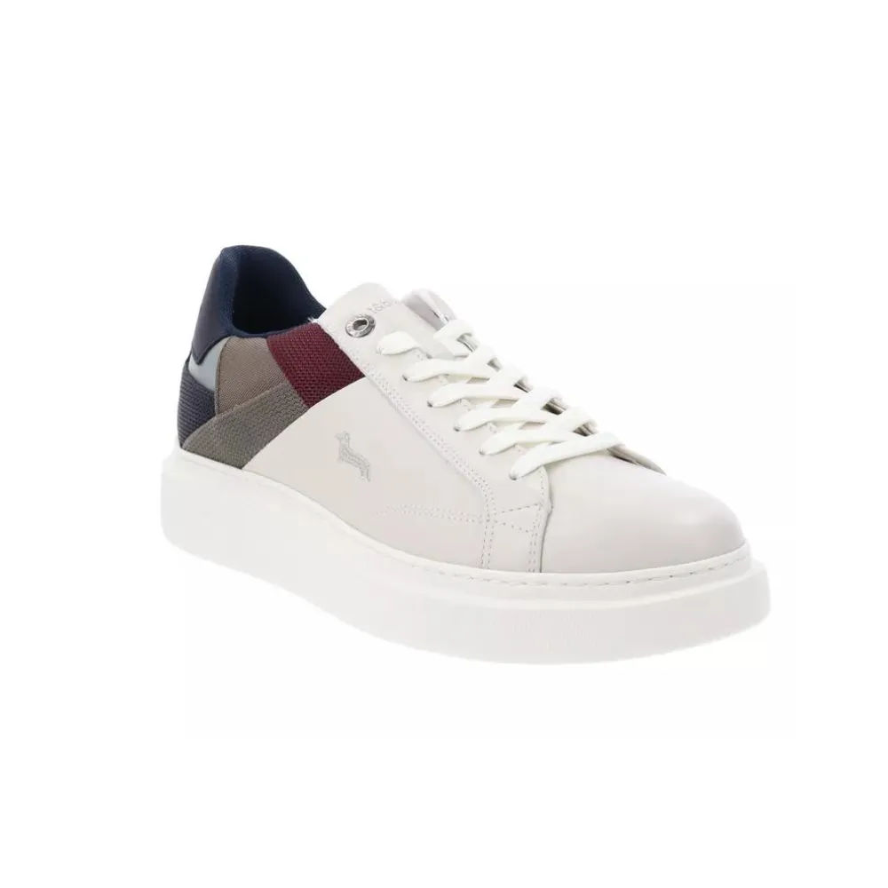 Harmont & Blaine Man Calf Shoe Off White