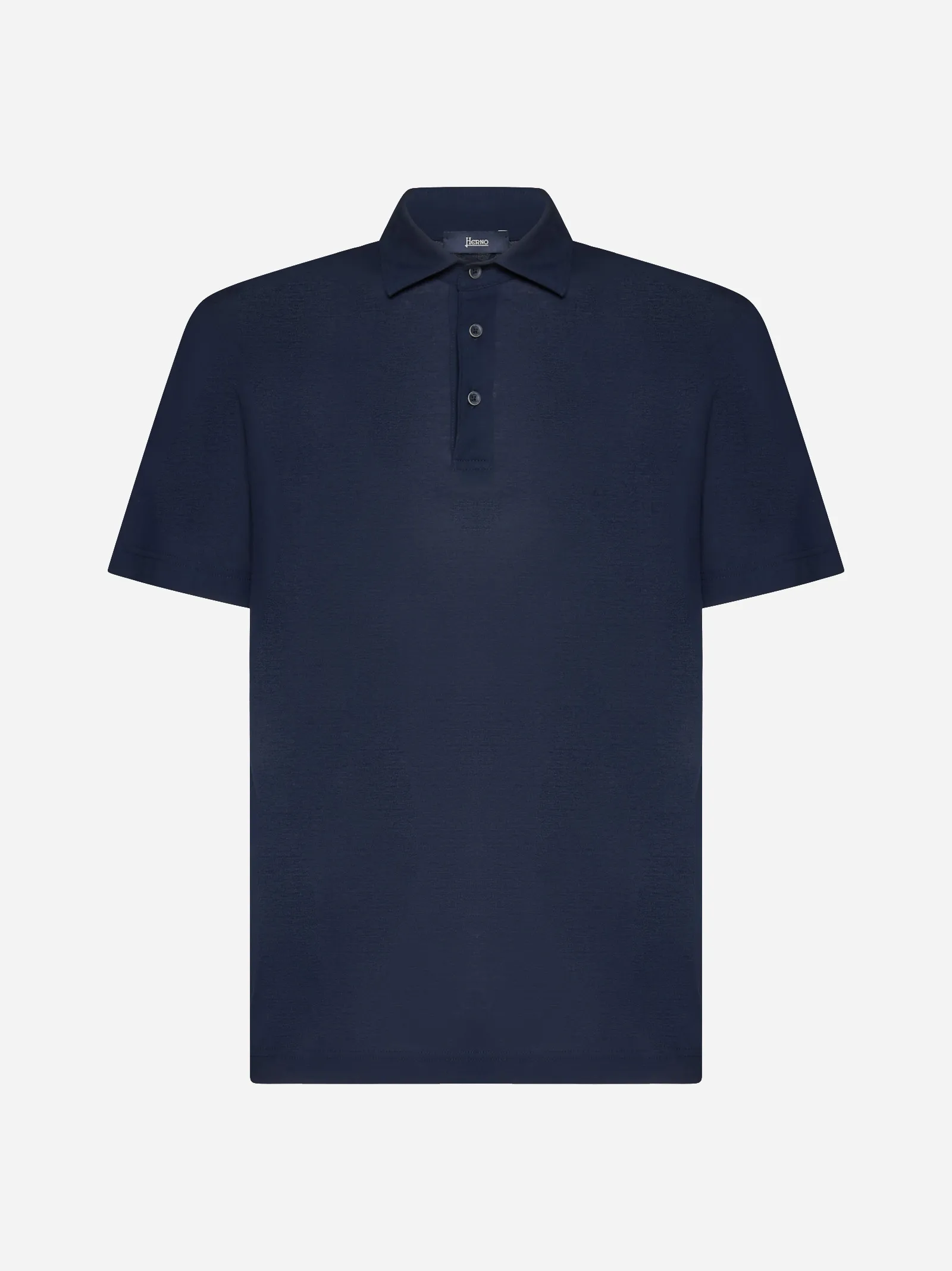 HERNO  |Pullovers Street Style Plain Cotton Short Sleeves Polos