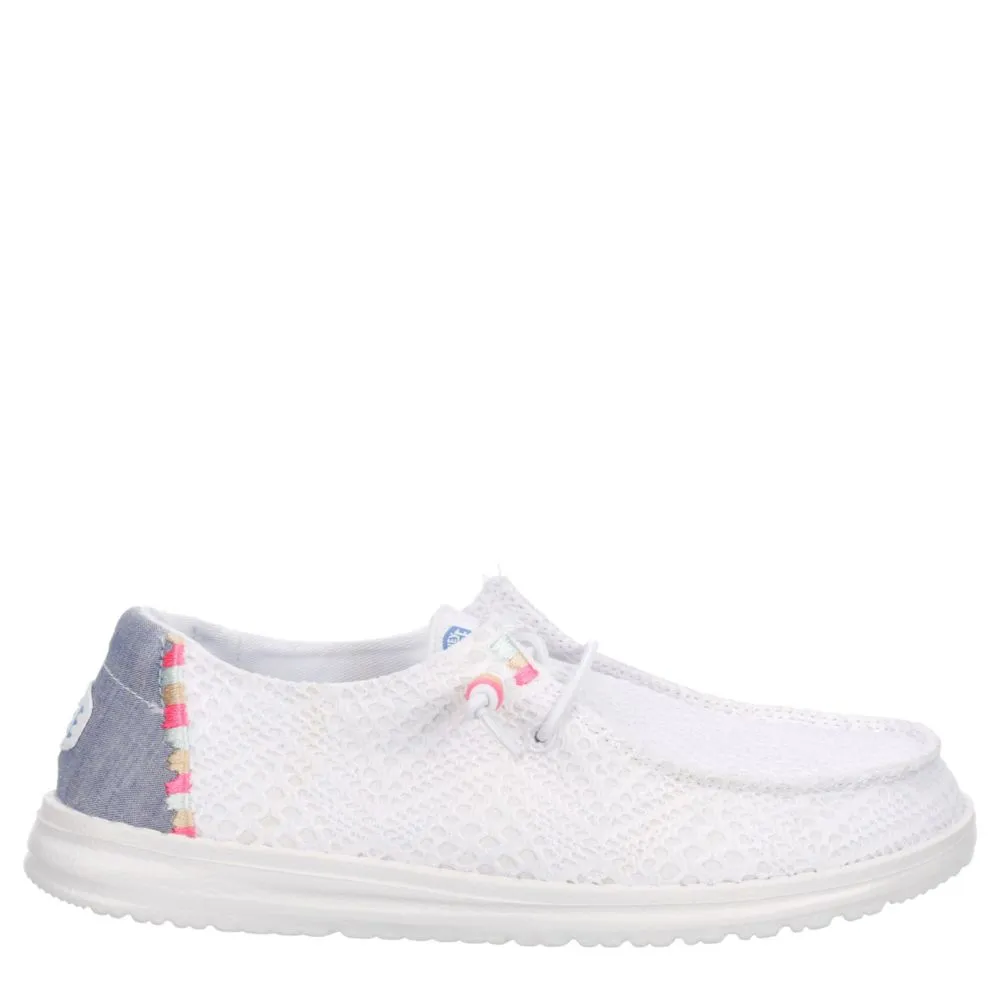 HEYDUDE  WOMENS WENDY BOHO SLIP ON SNEAKER