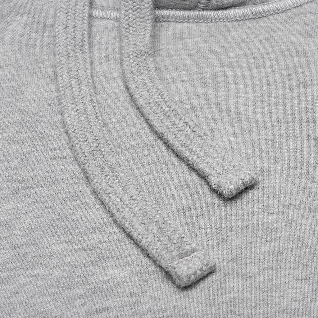 Hooded Sweatshirt - Melange Grey