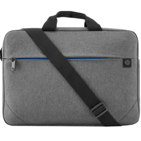 HP Prelude 15.6 Topload Laptop Bag Case Shoulder Strap Carry Brief Grey