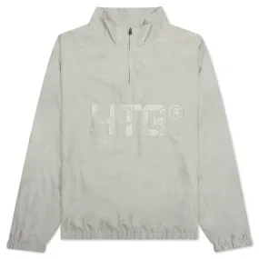 HTG Branded Quarter Zip - Grey