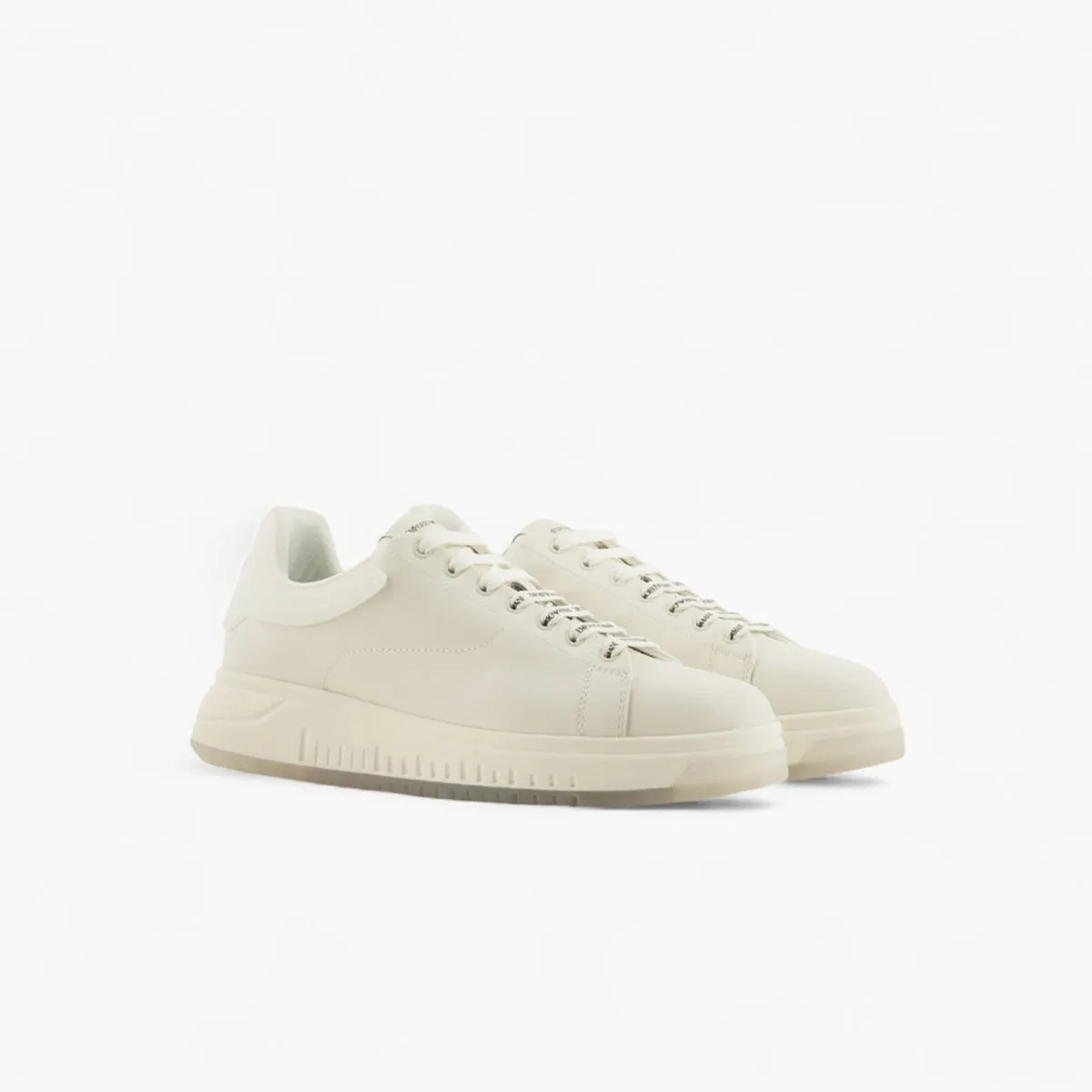 Icon Leather Sneaker With Knurled Sole