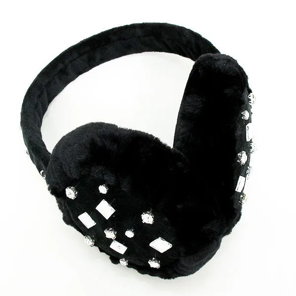 iLLASPARKZ Studded Faux Fur Earmuff