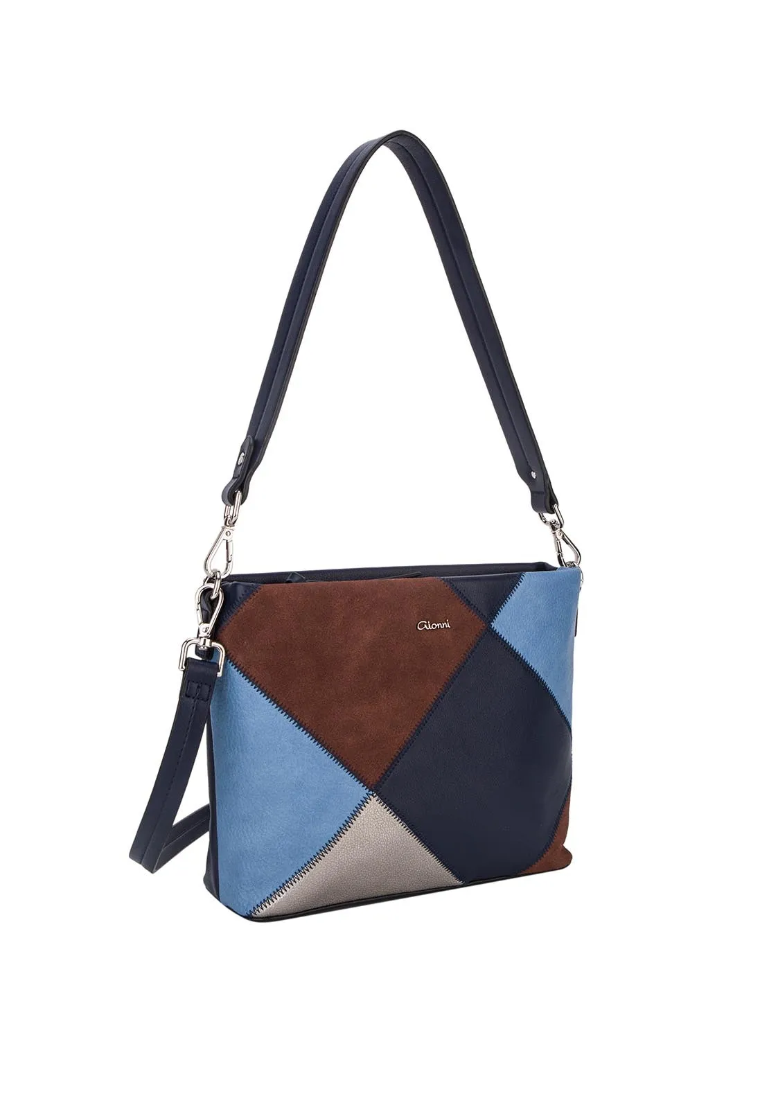 Indus Colour Patch Shoulder Bag