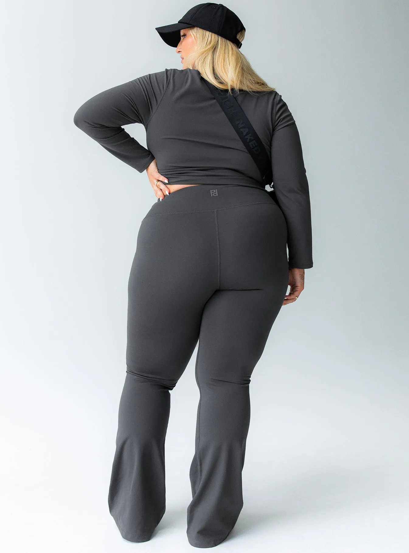 Integrity Activewear Yoga Pants Grey Curve