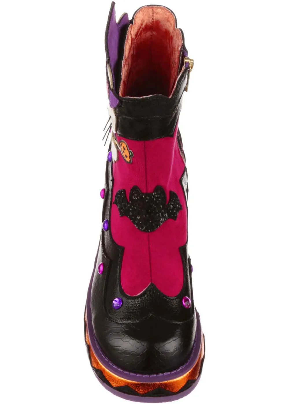 Irregular Choice x Hello Kitty Hello Witchy Boots Black