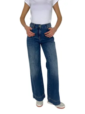 JEANS DONNA BLU DRITTO